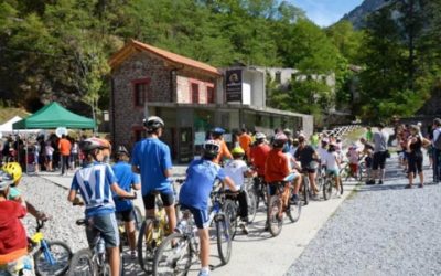 Multitudinario Día de las Vías Verdes en Arditurri