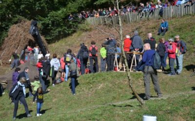 La carbonera en el Parketxe de Lizarrusti de Ataun