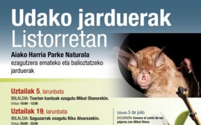 Gozatu Udako jarduerez  Listorretan