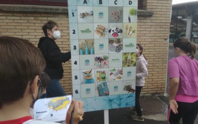 Ya está en marcha la campaña «¡Basta de residuos!»  en centros de la Mancomunidad de Sasieta