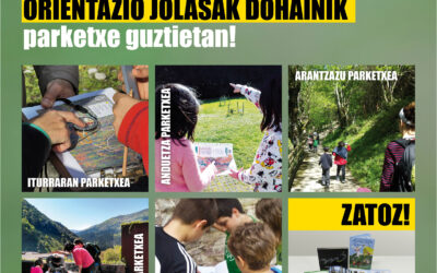 Día Europeo de los Parques naturales en los parketxes de Gipuzkoa